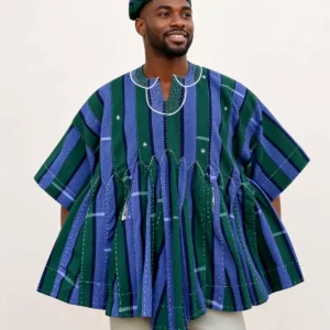 Teal Lagoon Smock