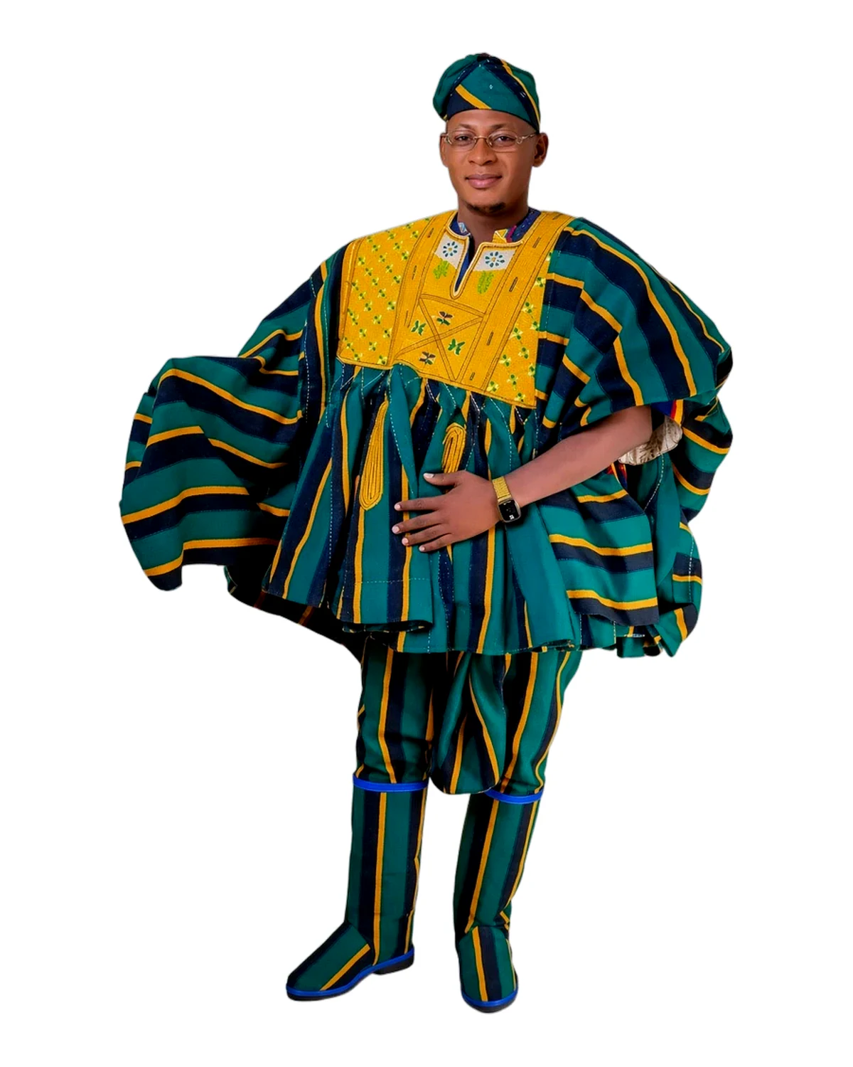 Royal Attire — Emerald Ceremonial