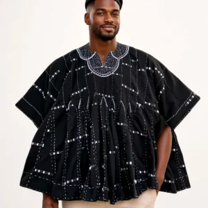 Onyx Speck Smock