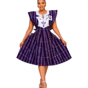 Amethyst Flare Dress