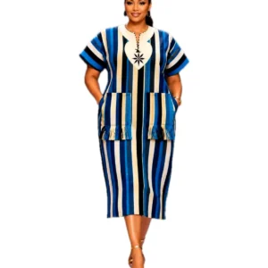 Ocean Teal Midi Dress