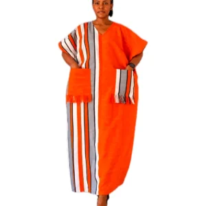 Orange Split Maxi