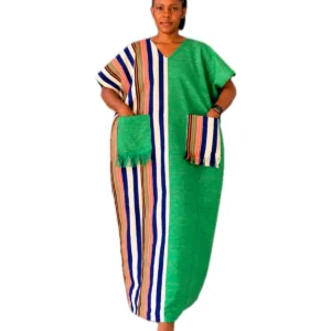 Green Stripe Maxi